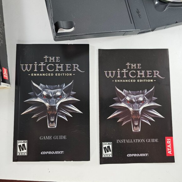 Witcher Enhanced Edition PC Fantasy RPG w/ Slip Cover Complete 4 Discs 2008 - Picture 11 of 11